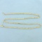 16 Inch Rope Link Chain Necklace In 14k Yellow Gold