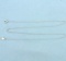 15 Inch Twisted Curb Link Chain Necklace In 14k White Gold