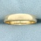 Wedding Band Ring In 14k Yellow Gold