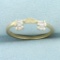 Baguette Diamond Ring Jacket In 10k Yellow Gold