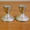 Vintage Sterling Silver Candlesticks