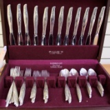Gorham Sea Rose Sixty-six Piece Sterling Silver Flatware Set
