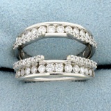 Kay Jewelers 1ct Tw Diamond Enhancer Ring Jacket In 14k White Gold