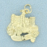 Salzburg Austria Pendant In 14k Yellow Gold