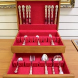 Gorham Rondo Sterling Silver 39 Piece Flatware Set