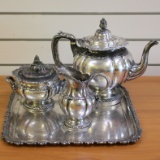 Vintage Tiffany & Co. Four Piece Tea Set