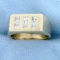 Designer 1/2ct Tw Baguette Diamond Ring In 14k Yellow Gold