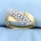 Vintage 1/2ct Tw Diamond Ring In 14k Yellow Gold