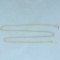 15 Inch Prince Of Wales Chain Necklace In 14k Yellow Gold