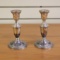 Vintage Columbia Sterling Silver Candlesticks