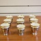 Lenox Nine Piece Demitasse Teacup Set In Sterling Silver And Porcelain