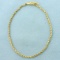 Rope Link Bracelet In 10k Yellow Gold