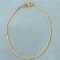 Serpentine Link Bracelet In 14k Yellow Gold