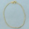 Italian Made Box Link Bracelet In 14k Yellow Gold
