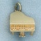 Grand Piano Charm Or Pendant In 14k Yellow Gold