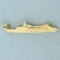 Ms Starward Cruise Boat Charm Or Pendant In 14k Yellow Gold