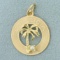 St. Lucia Pearl Pendant In 14k Yellow Gold