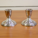 Duchin Creation Sterling Silver Candlesticks