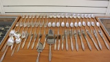 62 Piece Wallace Spanish Lace Sterling Silver Flatware Set