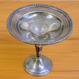 Vintage Els Co Sterling Silver Candy Dish