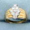 Vintage 1ct Tw Diamond Wedding Ring In 14k Yellow Gold