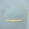 Tri- Color Herringbone Link Bracelet In 14k Yellow, White, And Rose Gold