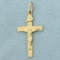 Crucifix Pendant In 14k Yellow Gold