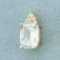 Over 2.5ct Tw Cz Pendant In 14k Yellow Gold