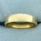 Wedding Band Ring In 14k Yellow Gold