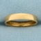 Vintage Wedding Band Ring In 22k Yellow Gold
