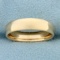 Wedding Band Ring In 14k Yellow Gold