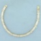 5ct Tw Cz Tennis Bracelet In Gold Plated Sterling Silver