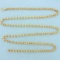 28 Inch Cable Link Chain Necklace In 14k Yellow Gold