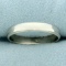 Milgrain Beaded Edge Wedding Band Ring In 14k White Gold