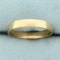 Womens Wedding Band Ring In 10k Yellow Gold