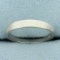 Coin Edge Design Band Ring In 14k White Gold