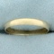 Wedding Band Ring In 14k Yellow Gold