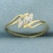 Diamond Wedding Ring In 10k Yellow Gold