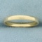 Womens Wedding Band Ring In 14k Yellow Gold
