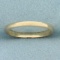 Pinky Band Ring In 14k Yellow Gold