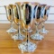 Fisher Silversmiths Water Goblets Set Of 6
