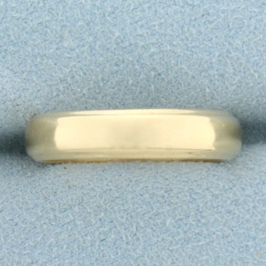 4.8mm Wedding Band Ring In 14k Yellow Gold