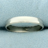 Milgrain Beaded Edge Wedding Band Ring In 14k White Gold