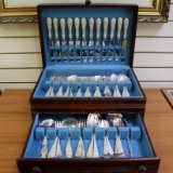 Kirk Stieff Stieff Rose 103 Piece Sterling Silver Flatware Set