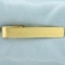 Vintage Tie Clip In 18k Yellow Gold