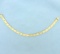 Nugget Design Link Bracelet In 14k Yellow Gold