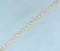 Diamond Cut Nugget Style Bracelet In 14k Yellow Gold