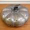 Antique Pumpkin Hors D'oeuvres Serving Tray In Sterling Silver