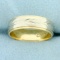 Two Tone Flower Nature Design Wedding Band Ring In 14k Yellow And White Gold