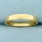 Wedding Band Ring In 14k Yellow Gold